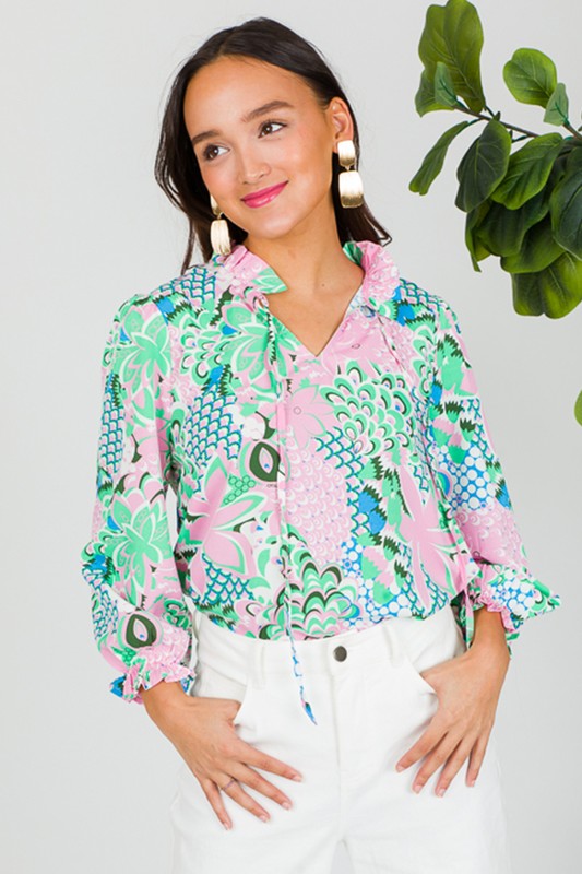 Timeless Vintage Style Blouse