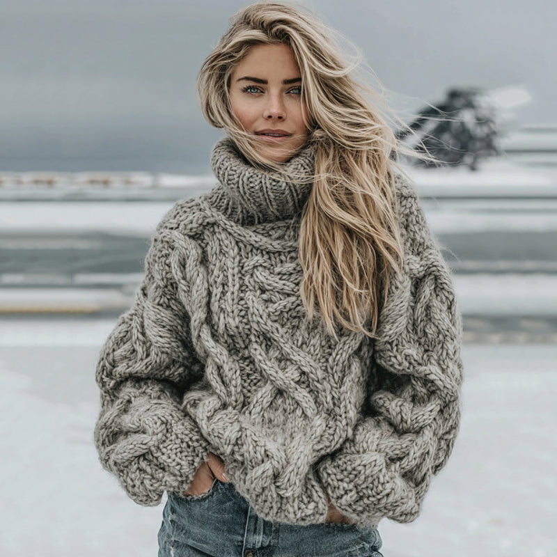 Gracefully Designed Sweater