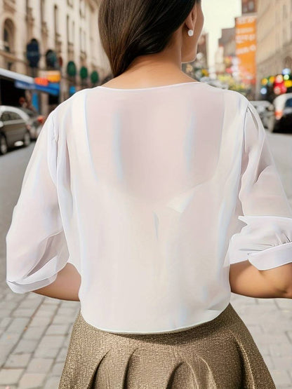 Gracefully Designed Blouse