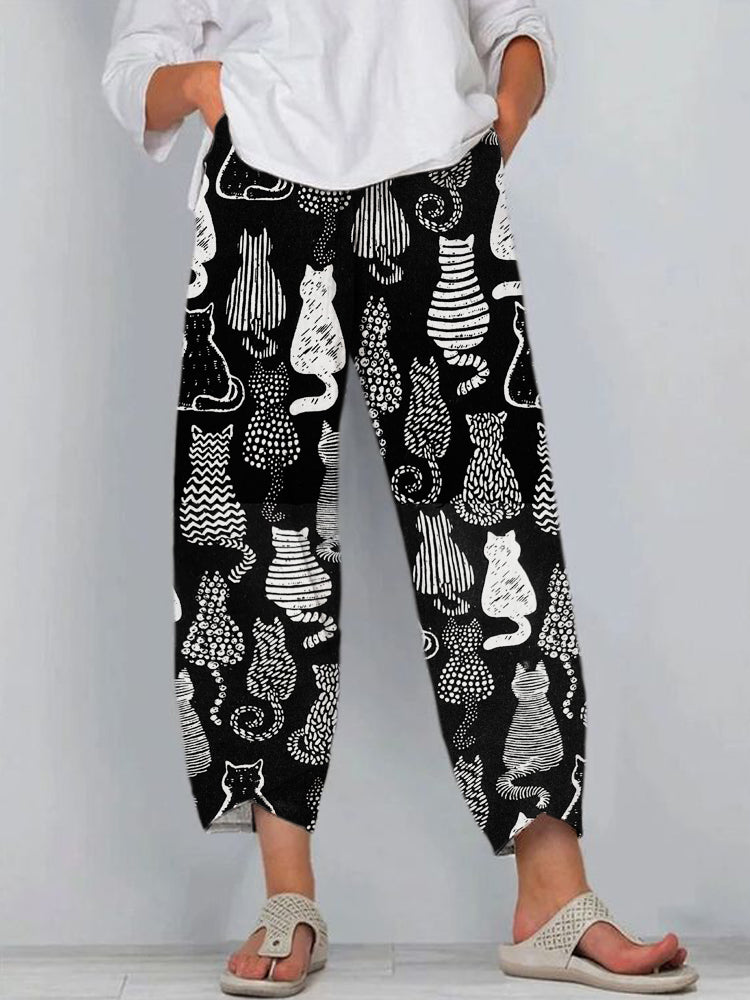 Timeless Vintage Style Pants