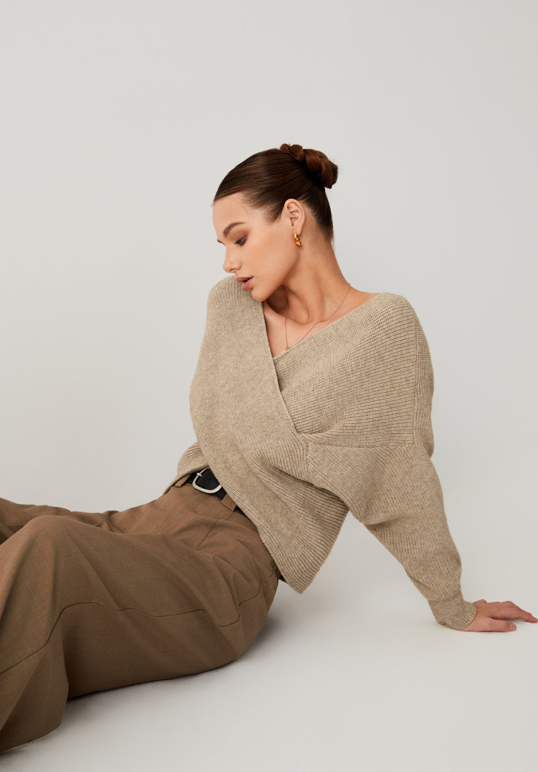 Gracefully Designed Sweater