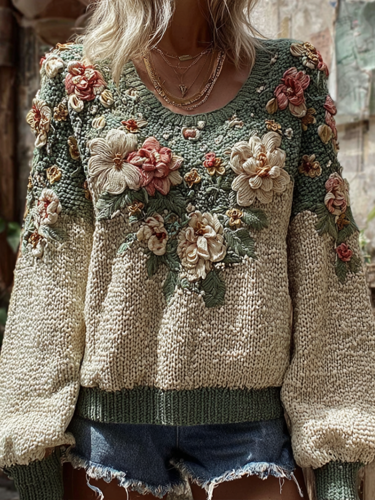 Vintage Inspired Sweater