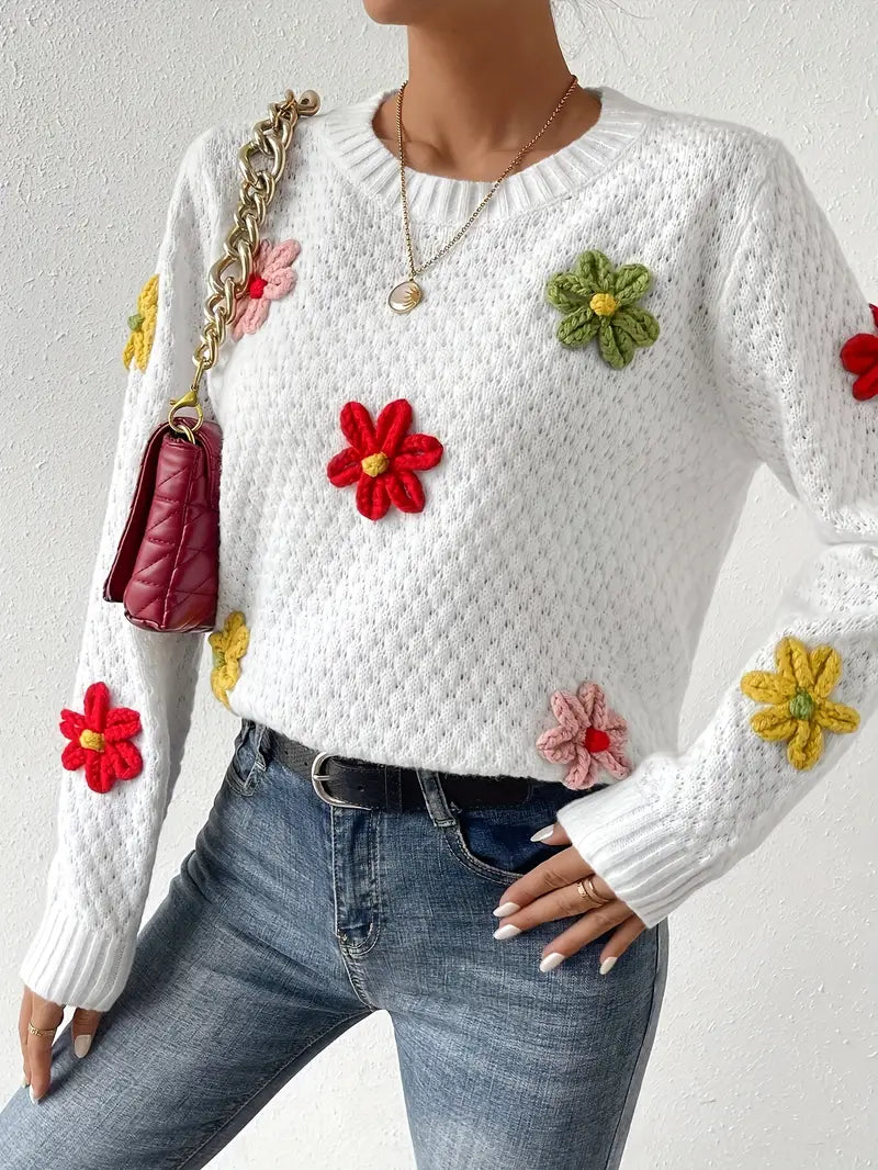 Gracefully Designed Sweater