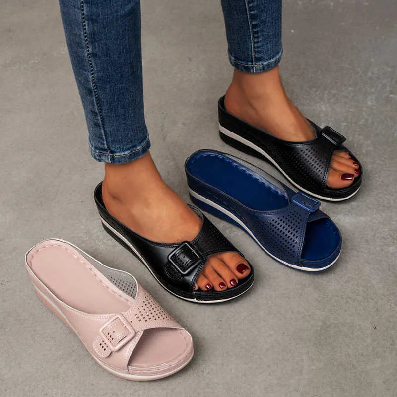 Vintage Inspired Orthopedic Sandals