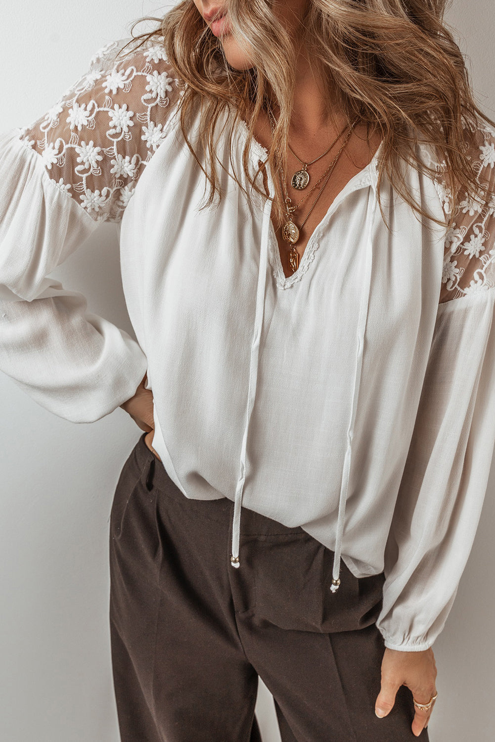 Timeless Vintage Style Blouse