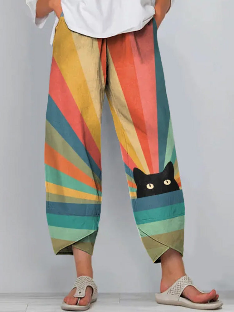 Timeless Vintage Style Pants