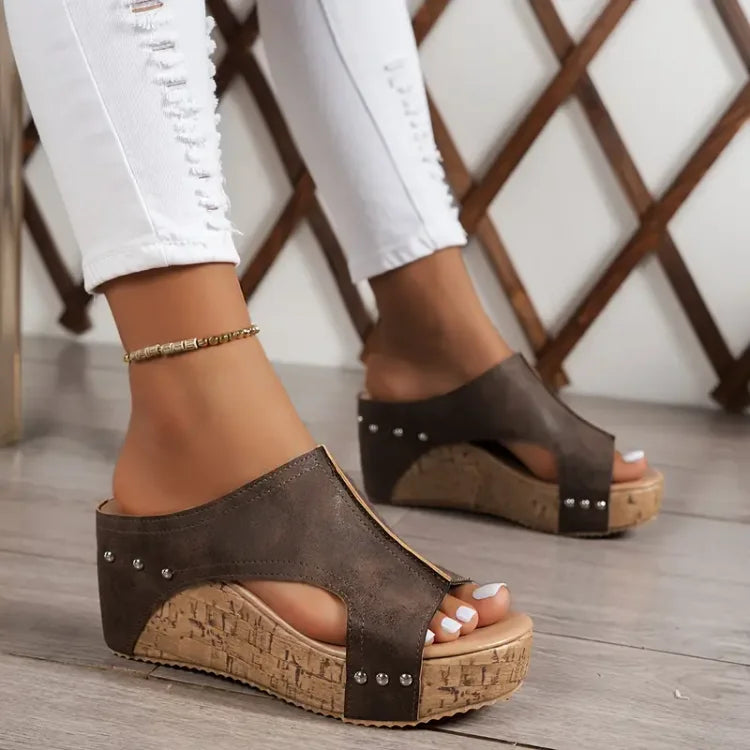 Vintage Inspired Orthopedic Sandals