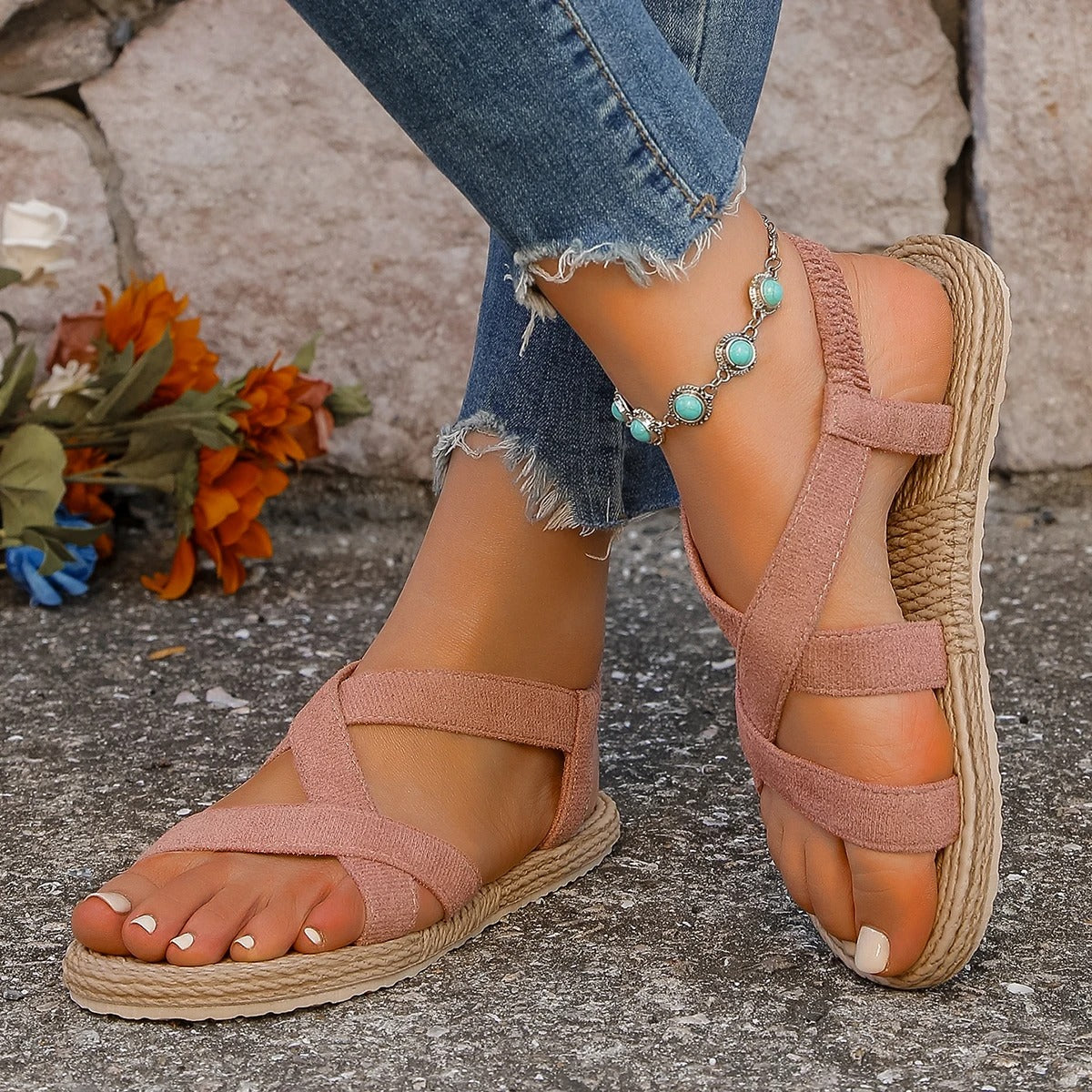 Graceful Orthopedic Sandals for Modern Look