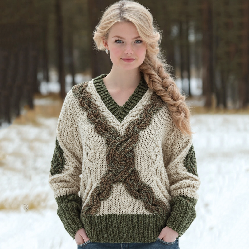 Classic Designed Sweater