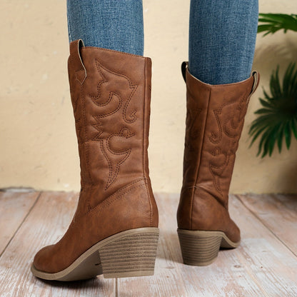 Vintage Inspired Orthopedic Boots