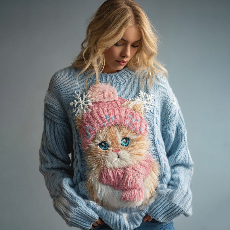 Gracefully Designed Sweater