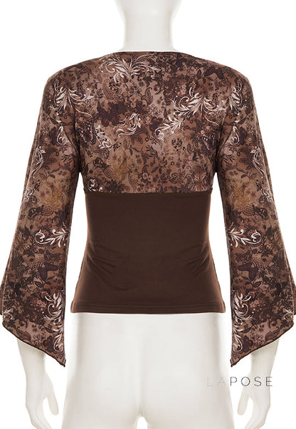 Well Tailored Top with a Graceful Silhouette