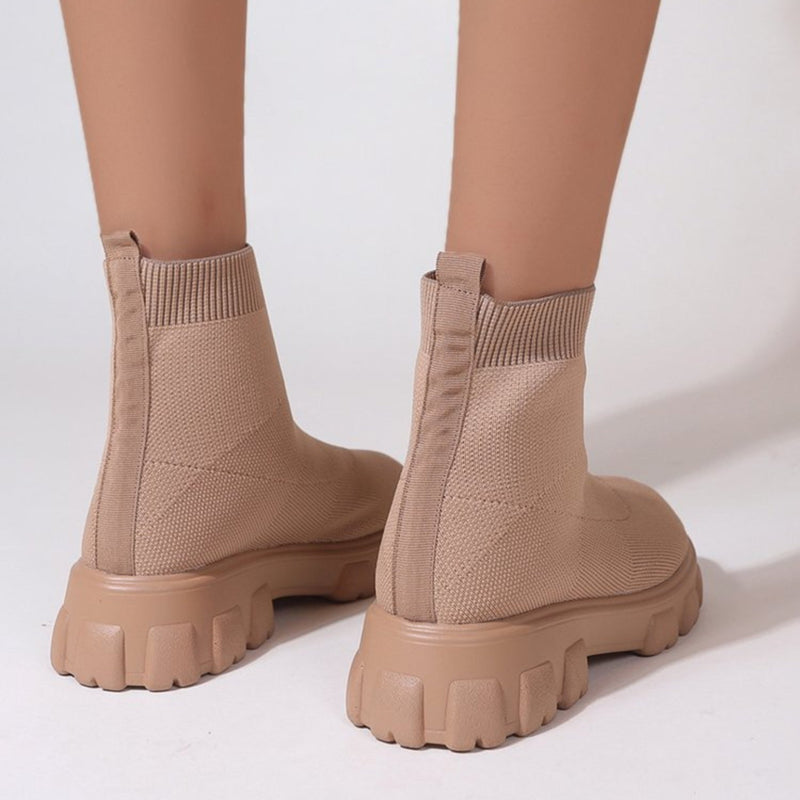 Chic Orthopedic Boots with Unique Design
