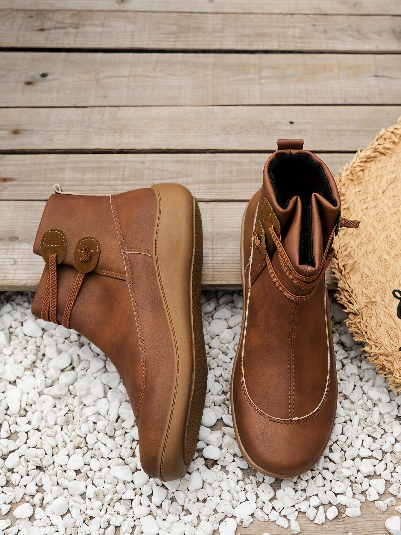 Vintage Inspired Orthopedic Boots
