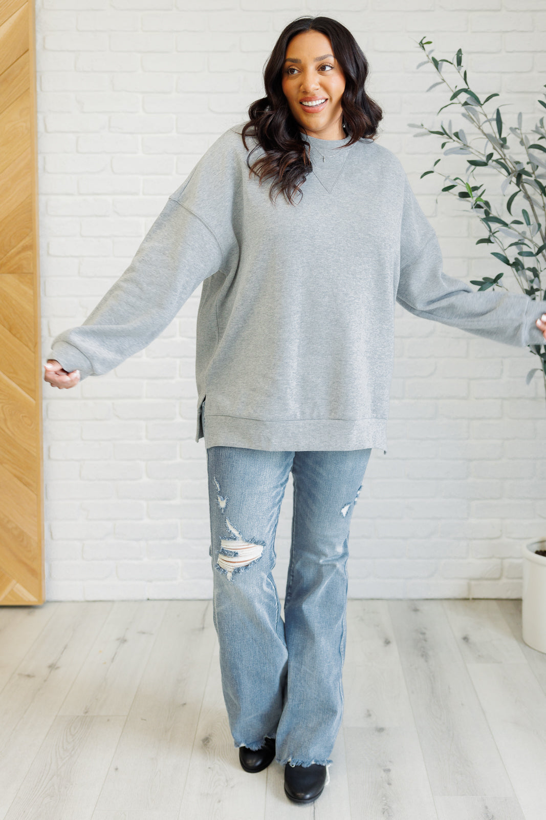Gracefully Designed Sweater