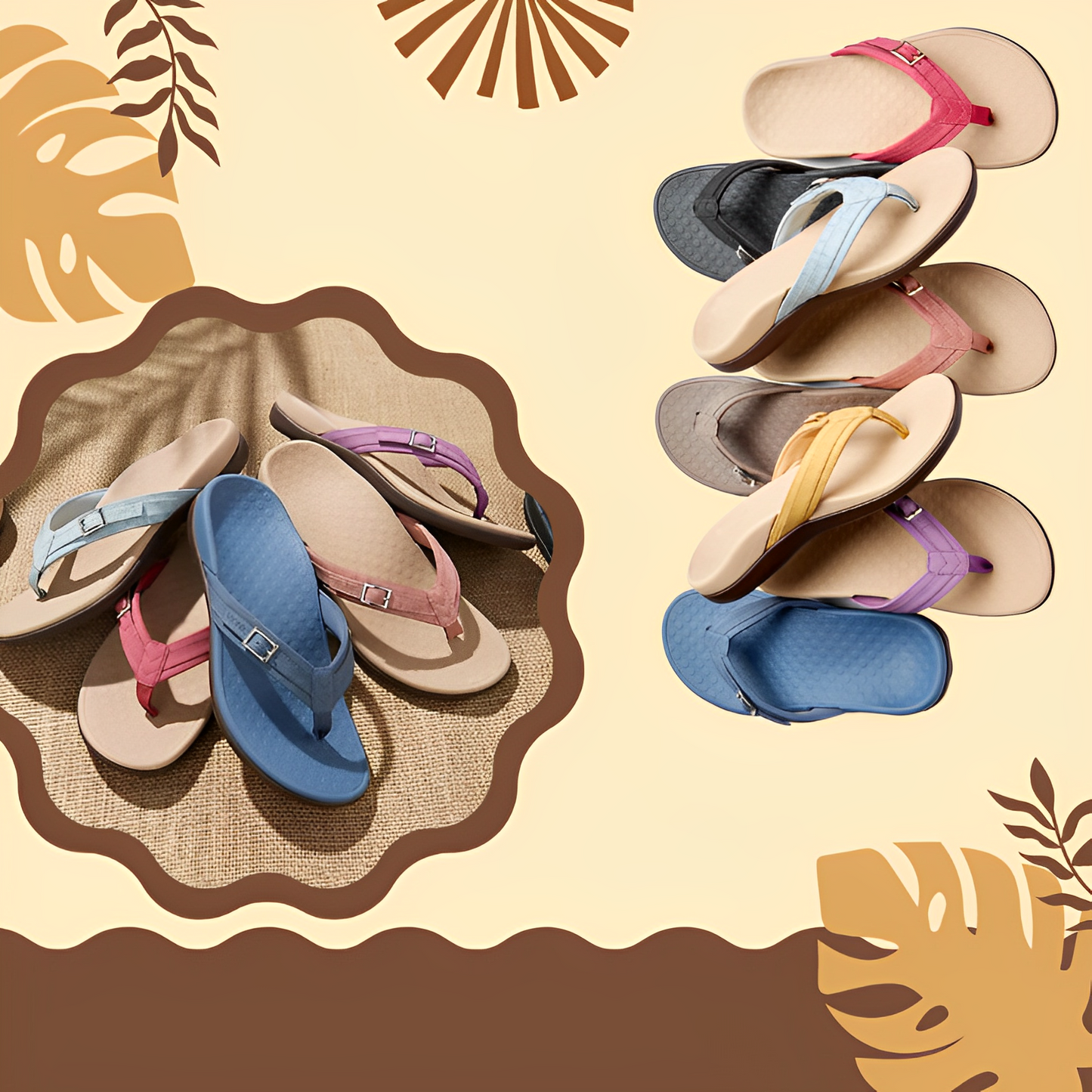 Beautifully Crafted Orthopedic Sandals
