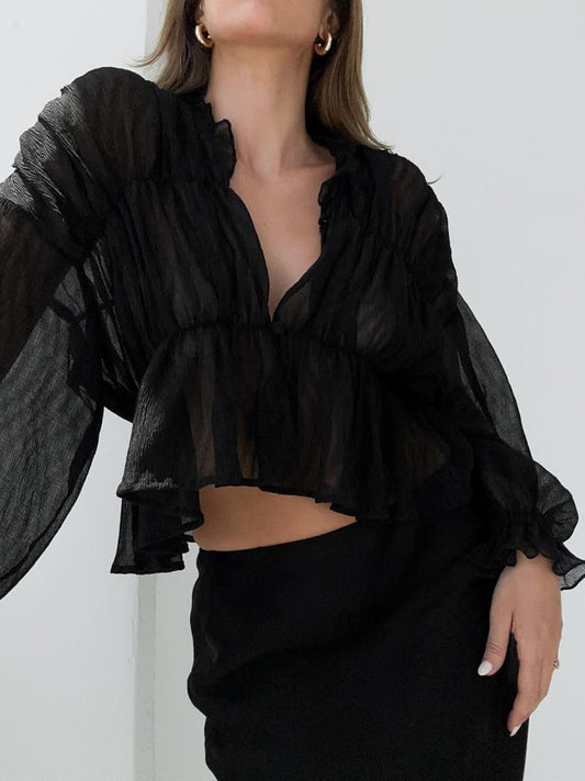 Timeless Vintage Style Blouse