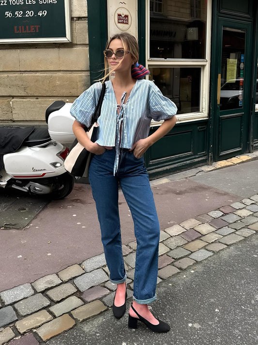 Timeless Vintage Style Blouse