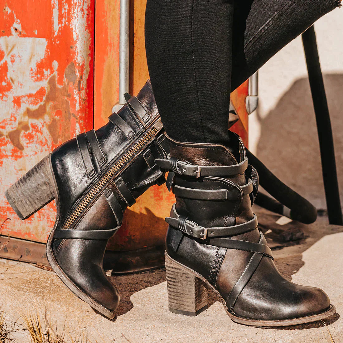 Vintage Inspired Orthopedic Boots