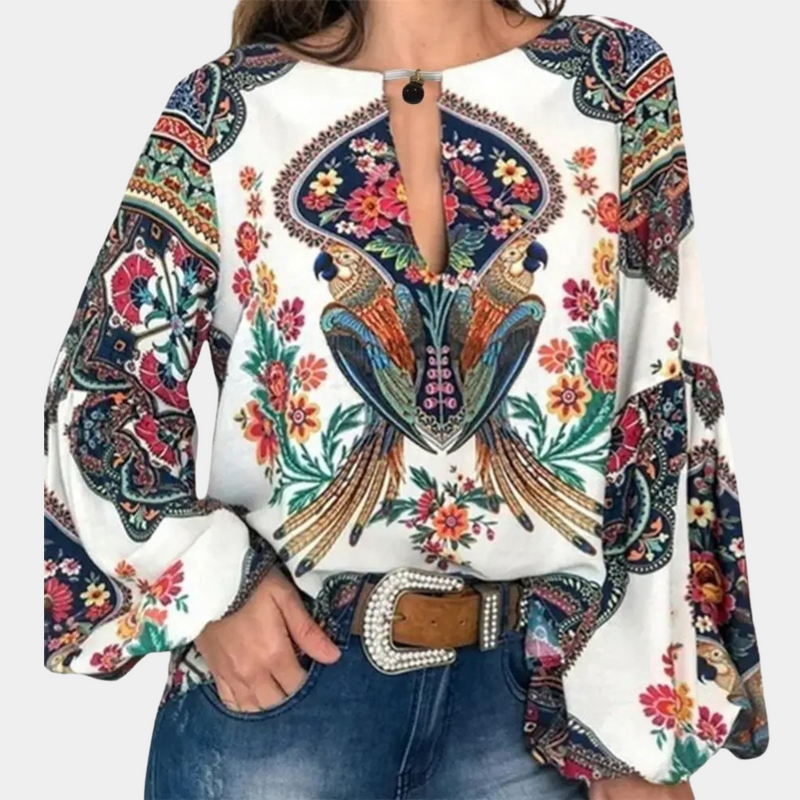 Timeless Vintage Style Blouse