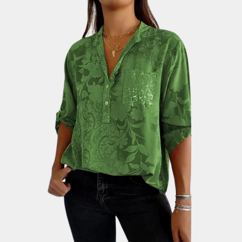 Timeless Vintage Style Blouse
