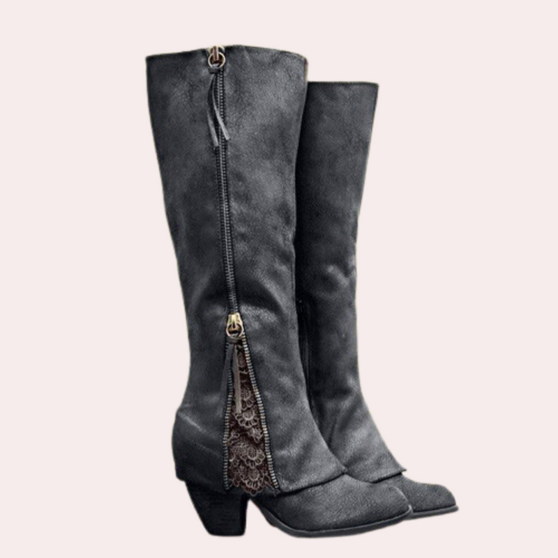Chic Orthopedic Boots with Unique Design