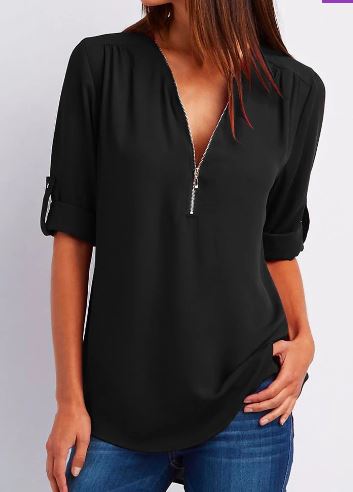 Timeless Vintage Style Blouse