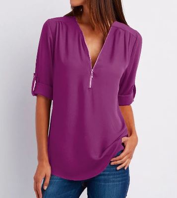 Timeless Vintage Style Blouse