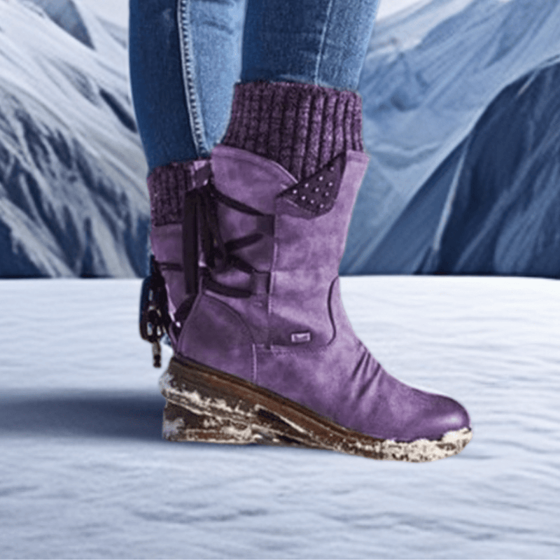 Classic Orthopedic Boots with Timeless Style