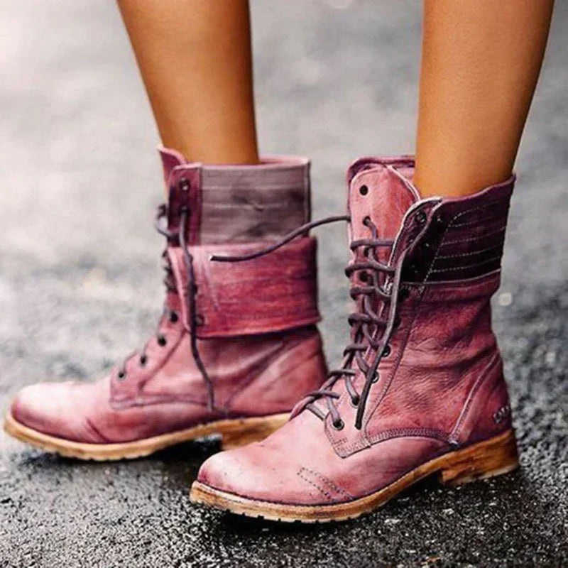 Classic Orthopedic Boots with Timeless Style