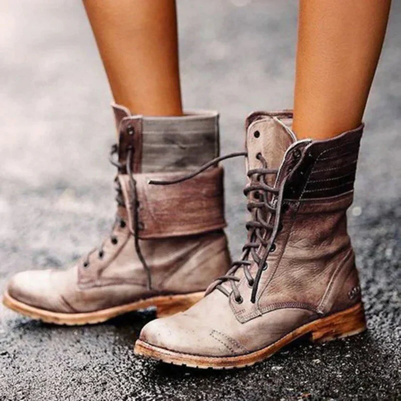 Classic Orthopedic Boots with Timeless Style