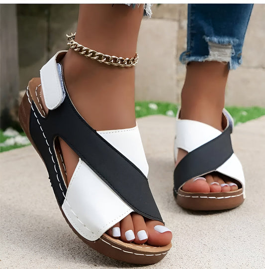 Vintage Inspired Orthopedic Sandals