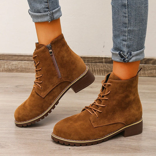 Classic Orthopedic Boots with Timeless Style