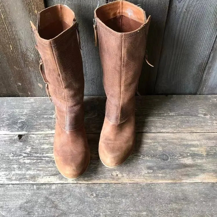Chic Orthopedic Boots with Unique Design