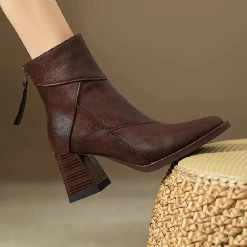Classic Orthopedic Boots with Timeless Style