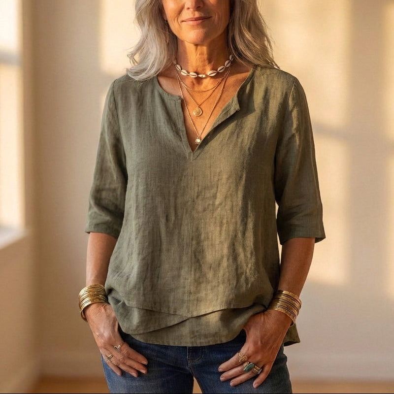 Timeless Vintage Style Top
