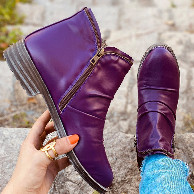 Classic Orthopedic Boots with Timeless Style