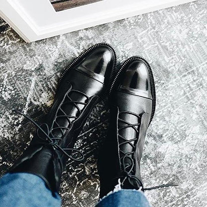 Classic Orthopedic Boots with Timeless Style