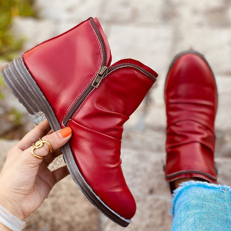 Classic Orthopedic Boots with Timeless Style
