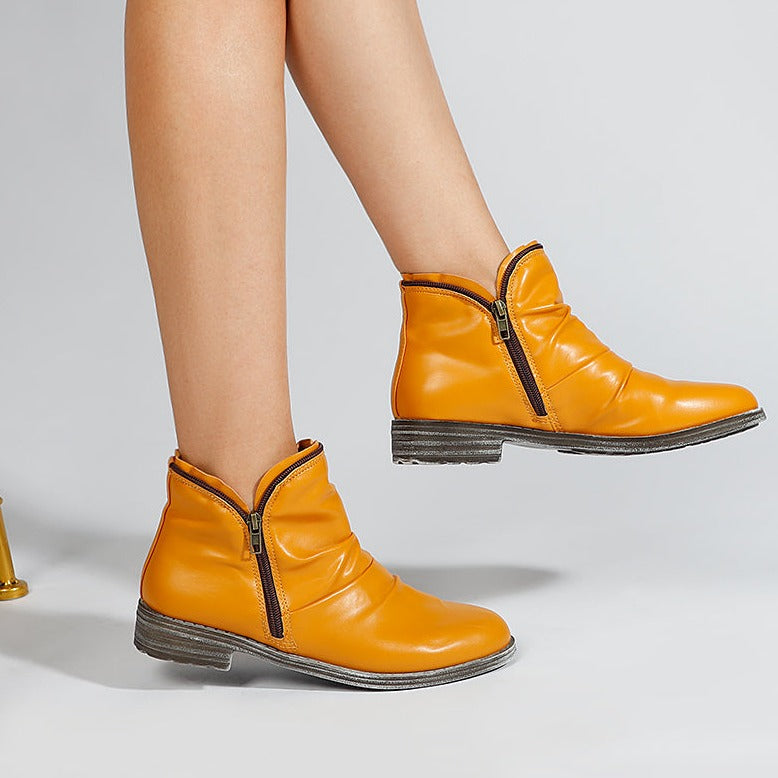 Classic Orthopedic Boots with Timeless Style