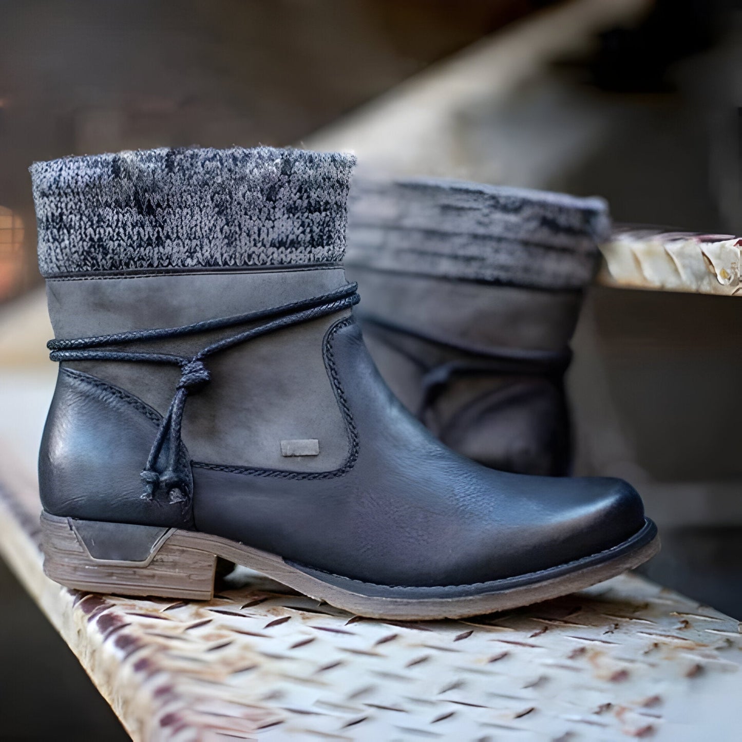 Classic Orthopedic Boots with Timeless Style