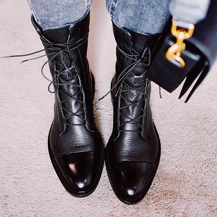 Classic Orthopedic Boots with Timeless Style
