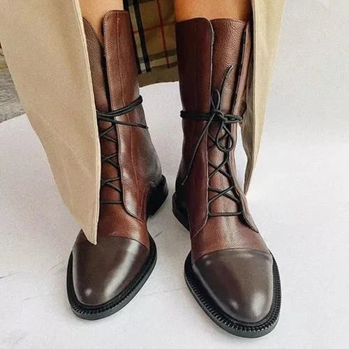Chic Orthopedic Boots with Unique Design