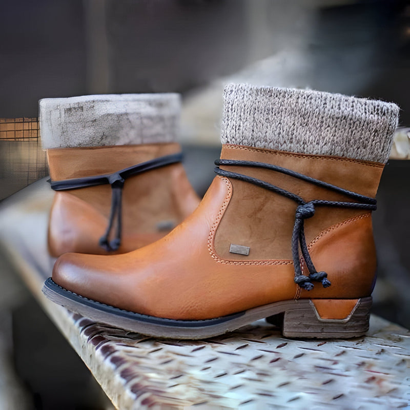 Classic Orthopedic Boots with Timeless Style