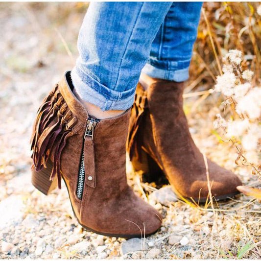 Classic Orthopedic Boots with Timeless Style