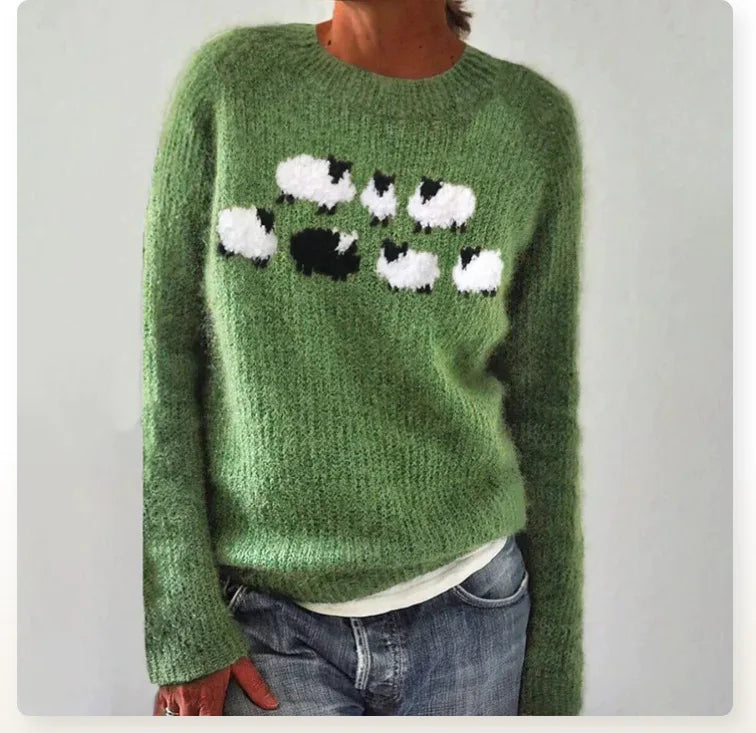 Gracefully Designed Sweater
