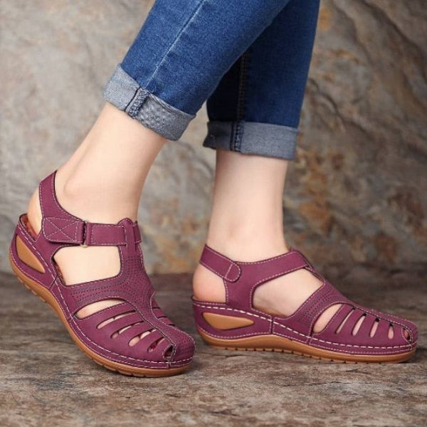 Vintage Inspired Orthopedic Sandals