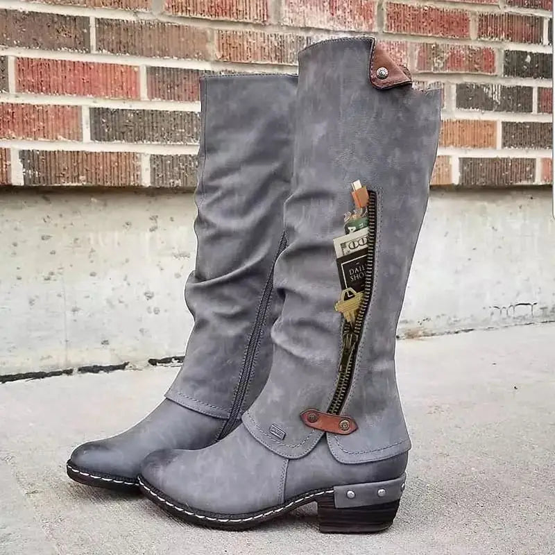 Vintage Inspired Orthopedic Boots