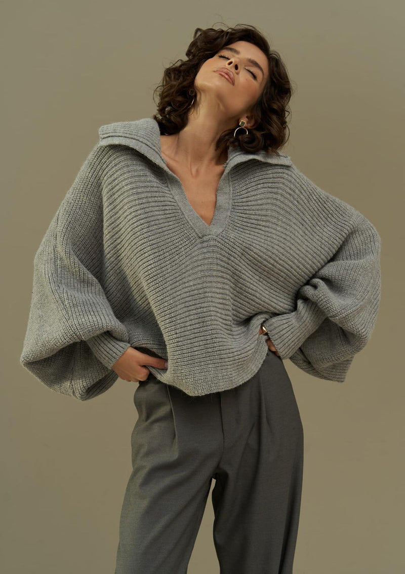 Gracefully Designed Pullover