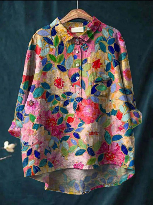 Timeless Vintage Style Blouse